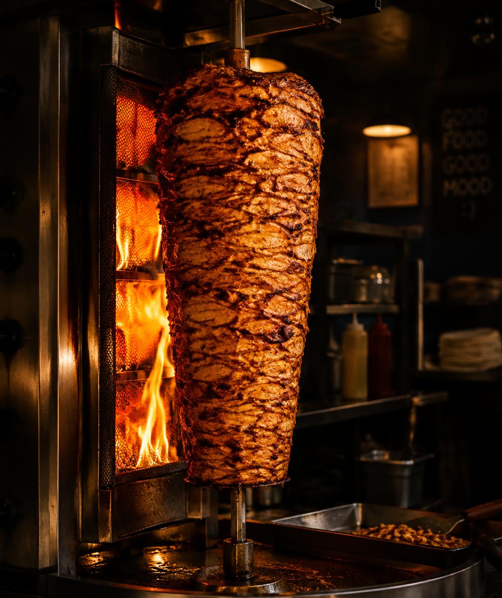 Kebab na rožni